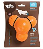 West Paw Design Zogoflex Tux Tough Stuffable Dog Chew Toy - Tangerine