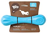West Paw Design Zogoflex Hurley Guaranteed Tough Dog Bone Chew Toy, Large , Aqua