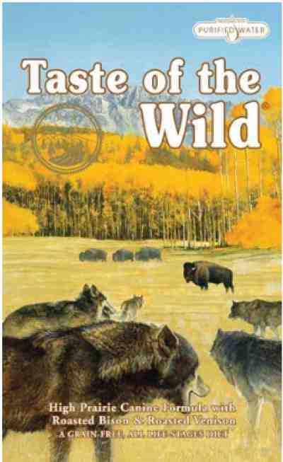 Taste of the Wild Dry Dog Food, Hi Prairie Canine Formula