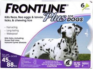 Frontline Plus Flea &amp; Tick Treatment for Dogs