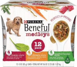Purina Beneful Medleys Tuscan, Romana & Mediterranean Style Variety Pack Canned Dog Food Purina Beneful Medleys Tuscan, Romana & Mediterranean Style Variety Pack Canned Dog Food