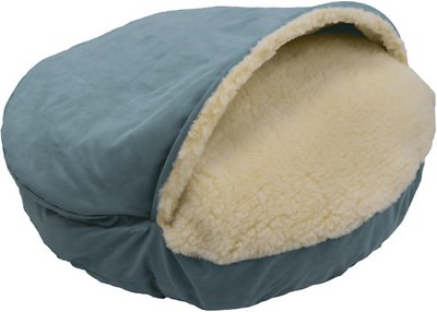Snoozer-Pet-Products-Luxury-Microsuede-Cozy-Cave-Dog-Cat-Bed