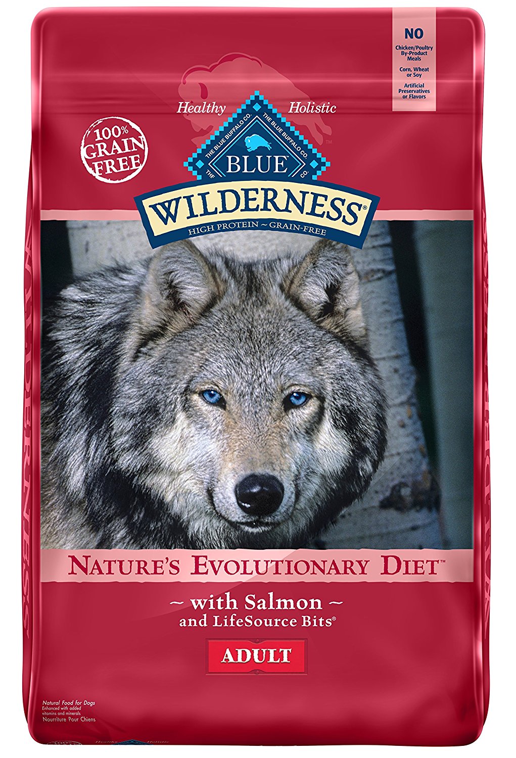 Blue Buffalo Wilderness Grain Free Dry Dog Food, Salmon Recipe