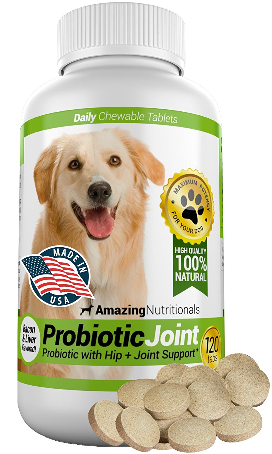 Amazing Nutritionals Probiotic Joint for Dogs