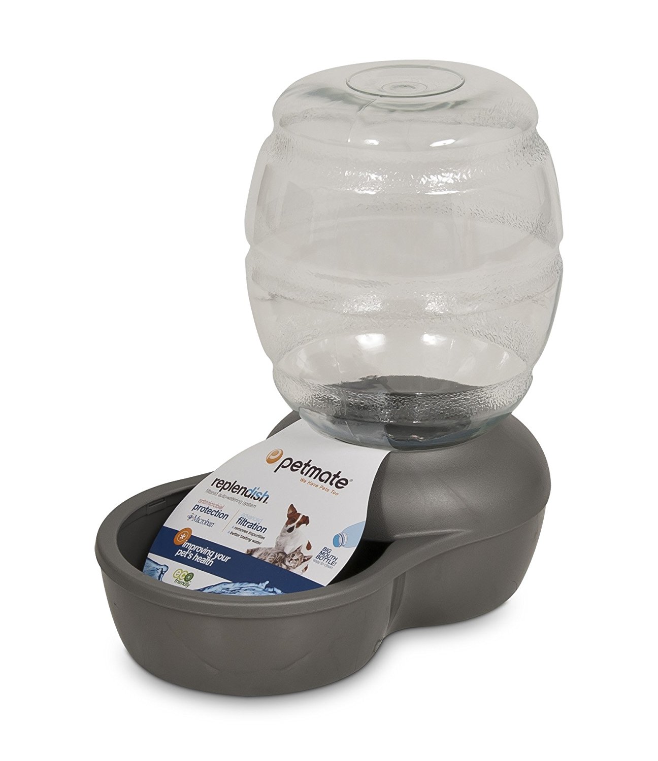 Petmate Replenish Pet Waterer with Microban Petmate Replenish Pet Waterer with Microban
