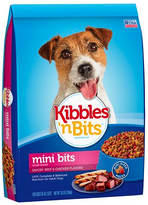 Kibbles n Bits Mini Bits, Small Breed Dry Dog Food