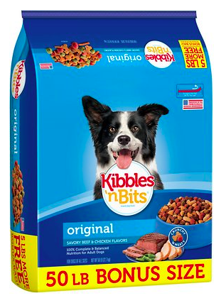 Kibbles n Bits Original Savory Beef & Chicken Flavors Dry Dog Food
