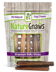 Nature Gnaws Large Bully Sticks Dog Treats