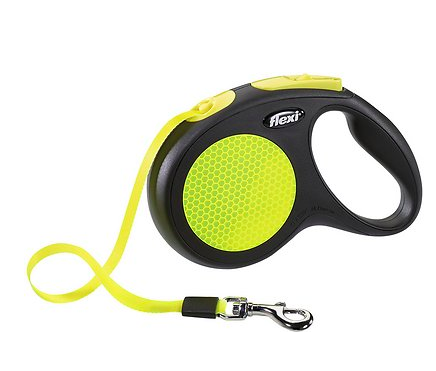 Flexi New Neon Retractable Tape Dog Leash