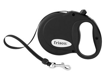 Frisco Reflective Tape Retractable Dog Leash