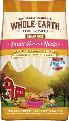 Whole Earth Farms Grain-Free Small Breed Dry Dog Food Whole Earth Farms Grain-Free Small Breed Dry Dog Food